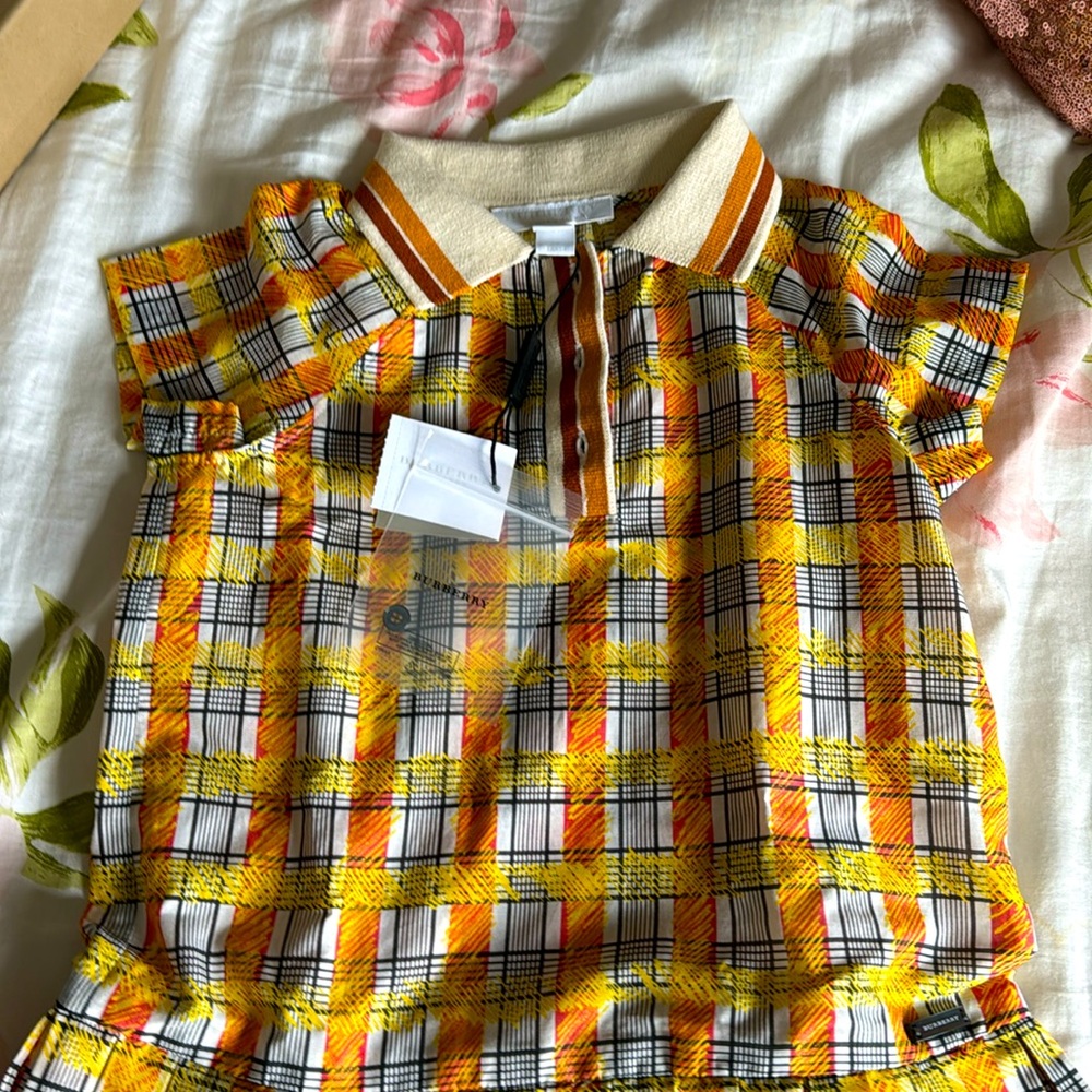Brand New Burberry Check Dress